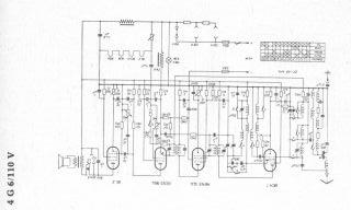 Blaupunkt 4W6 110V schematic circuit diagram
